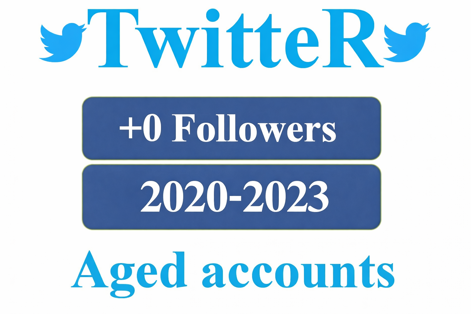 Twitter aged 2020-2023 + auth_token + firstmail included + 2FA
