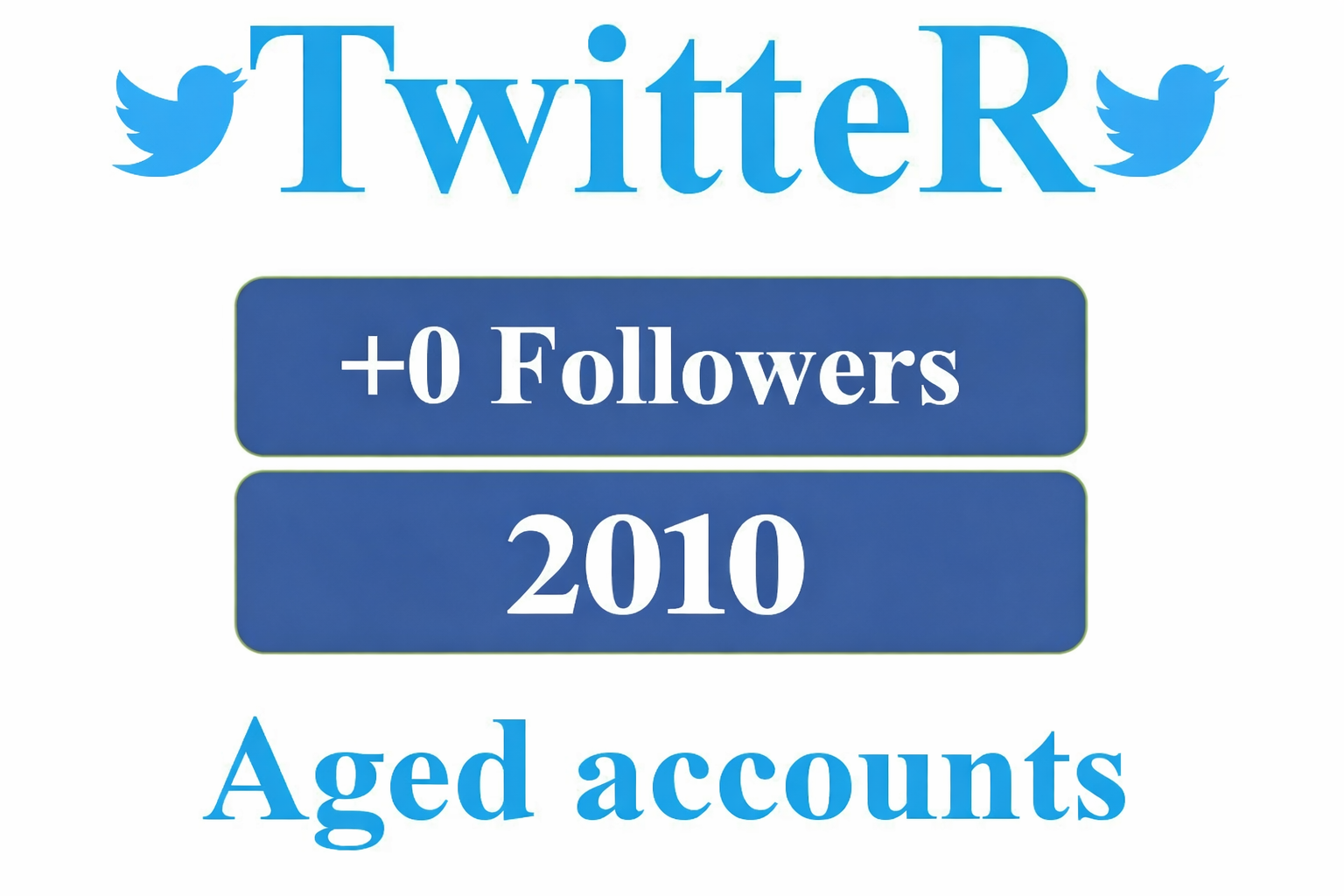 Twitter aged 2010 + auth_token + firstmail included + 2FA
