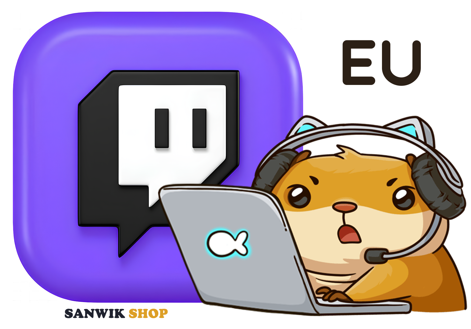 Twitch ▪︎ EU ▪︎ Mail verified ▪︎ Token ▪︎ Mail included