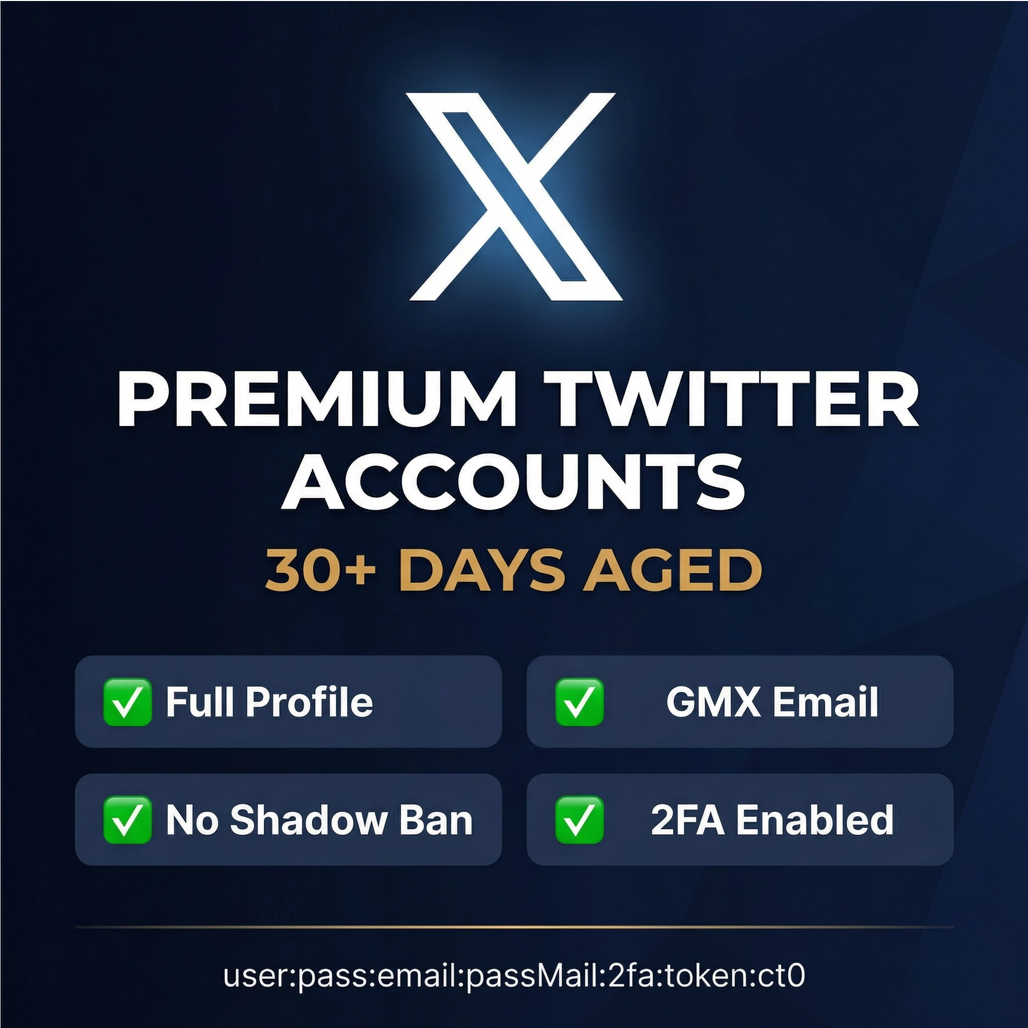 30+ Days ∣ Full Profile ∣ GMX Email ∣ No Shadow Ban ∣ Searchable