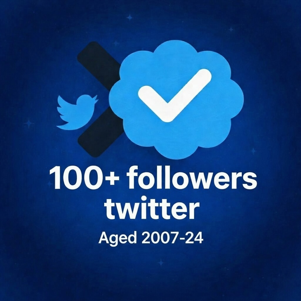 Twitter Account 100-300 REAL followers
