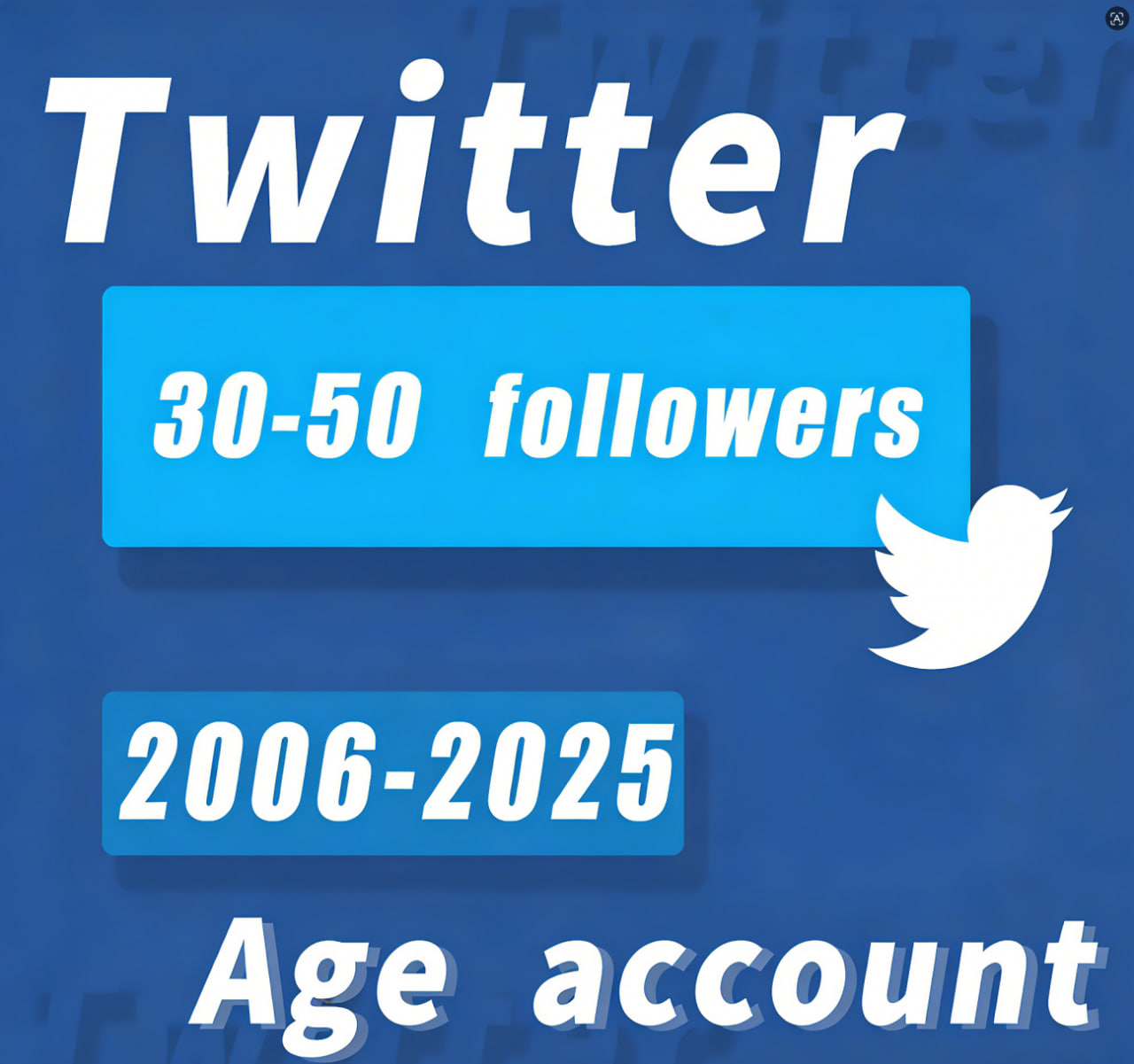 Twitter 2006-2025 + 50-100 followers + includes Microsoft Email + auth_token +2fa