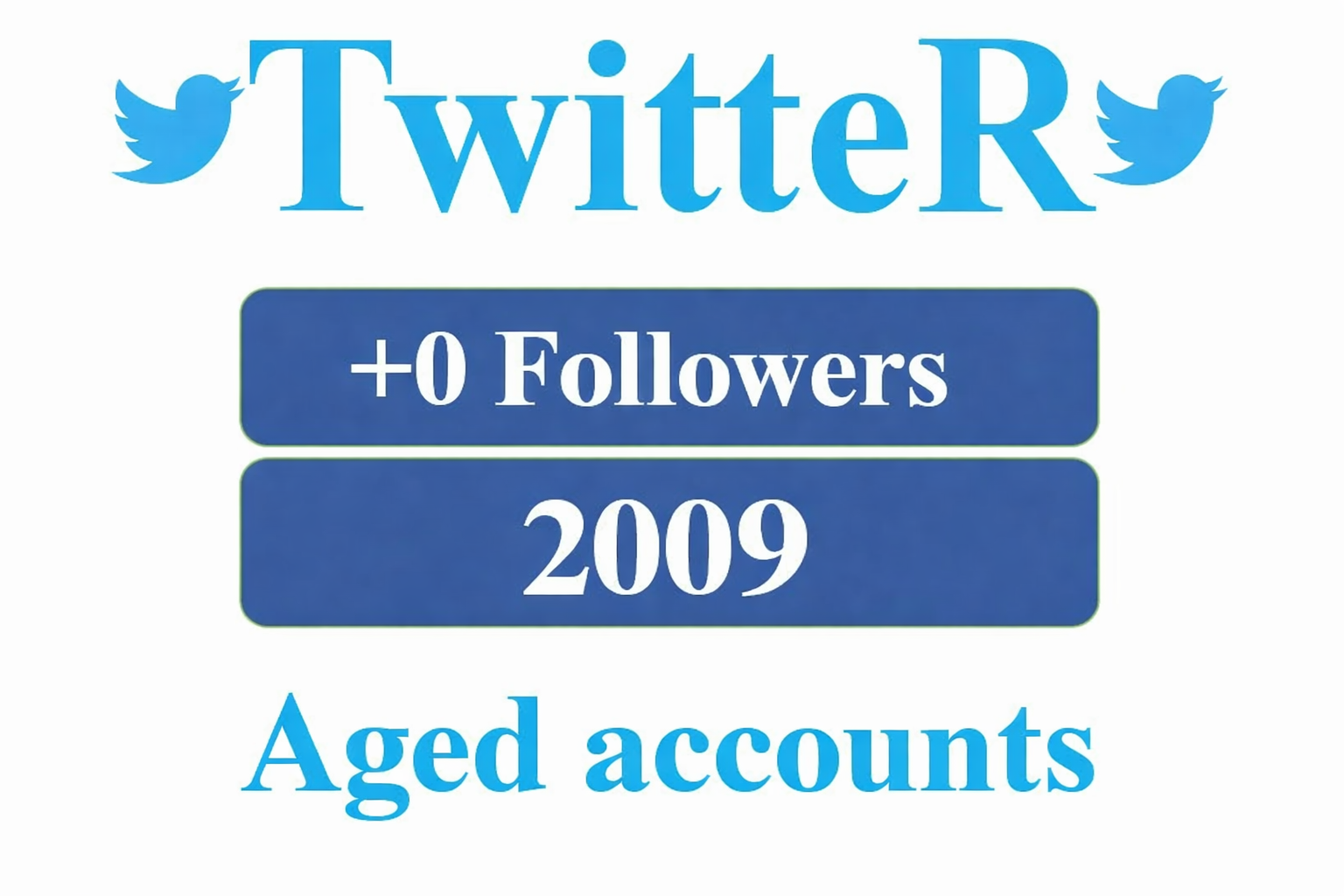 Twitter aged 2009 + auth_token + firstmail included + 2FA