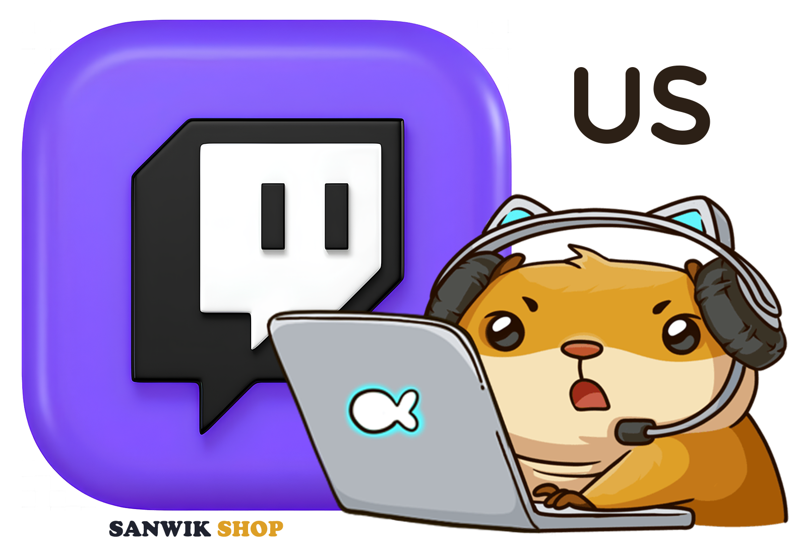 Twitch ▪︎ US ▪︎ Mail verified ▪︎ Token ▪︎ Mail included
