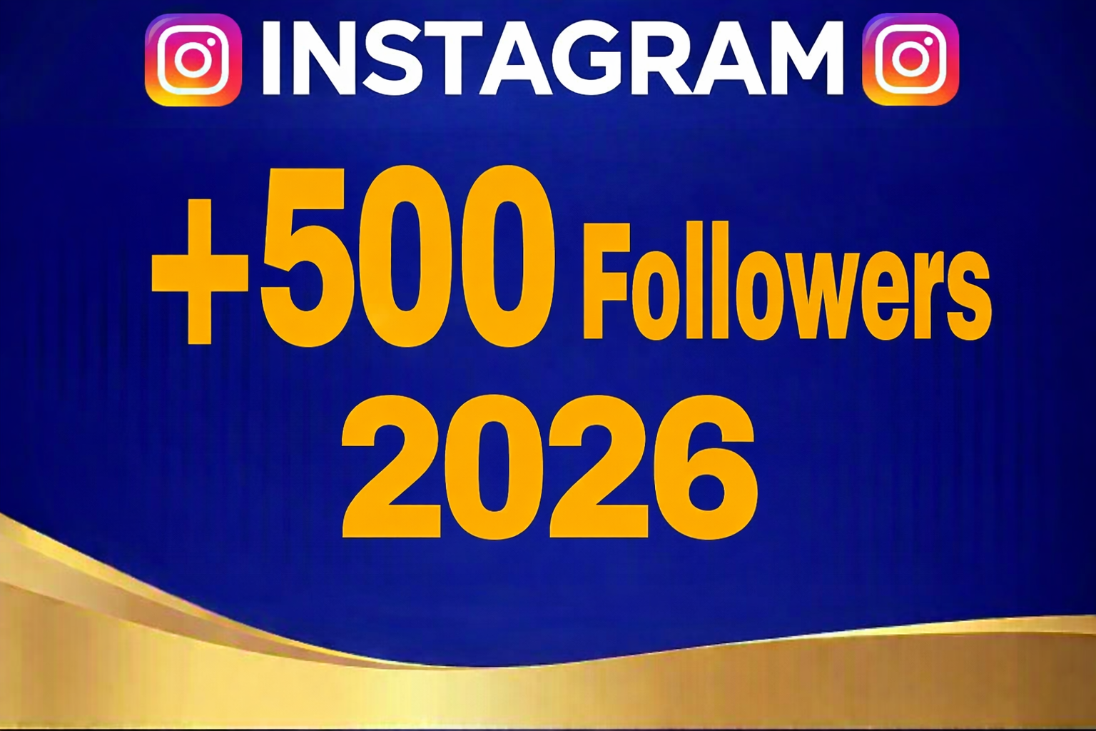 500-999 Followers - INSTAGRAM