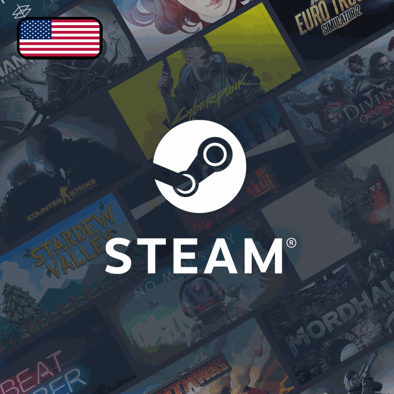 Steam Wallet Code | US | 25 USD
