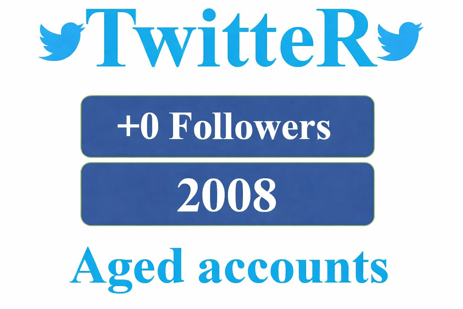 Twitter aged 2008 + auth_token + firstmail included + 2FA